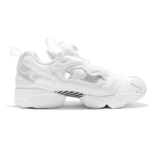 Reebok Classic Instapump Fury OG Hombre Running Trainers Sneakers (UK 11 US 12 EU 45.5, White Steel AR2199)