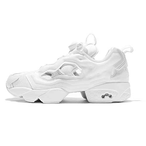 Reebok Classic Instapump Fury OG Hombre Running Trainers Sneakers (UK 11 US 12 EU 45.5, White Steel AR2199)