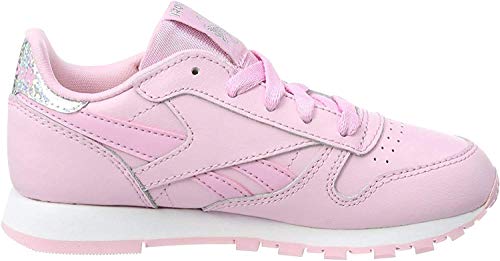 Reebok Classic Leather Pastel, Zapatillas de Running para Mujer, Rosa (Rosa/(Charming Pink/White) 000), 38 EU
