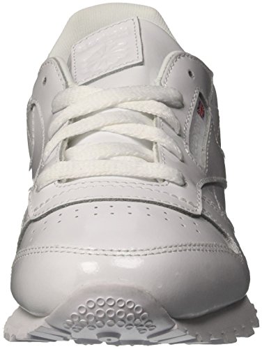 Reebok Classic Leather Patent, Zapatillas de Deporte Unisex Adulto, Blanco (White 000), 37 EU