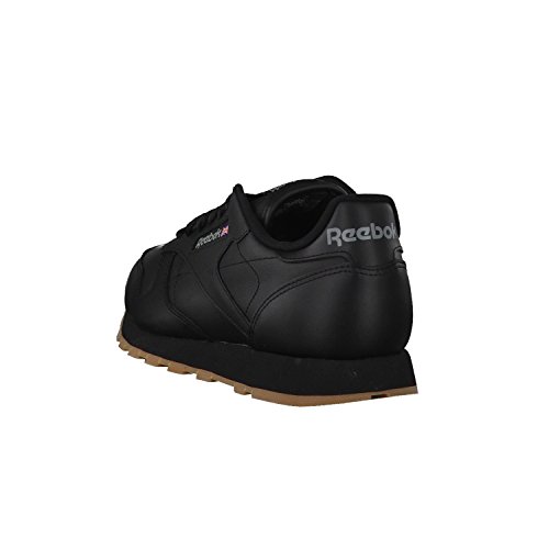 Reebok Classic Leather - Zapatillas de cuero para hombre, color negro (black / gum 2), talla 40