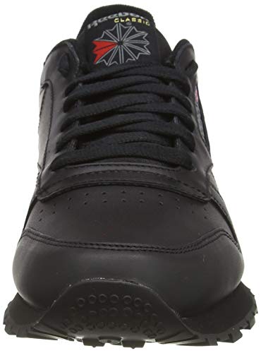 Reebok Classic Leather - Zapatillas de cuero para hombre, color negro (int-black), talla 42.5