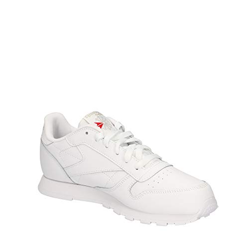Reebok Classic Leather, Zapatillas de Running Niños, Blanco (White), 34.5 EU