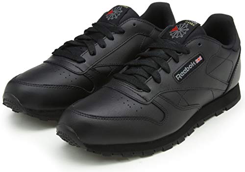 Reebok Classic Leather, Zapatillas de Running Niños, Negro (Black), 34.5 EU