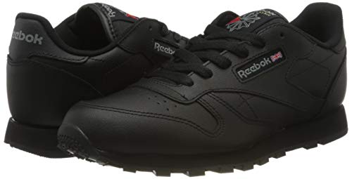 Reebok Classic Leather, Zapatillas de Running Niños, Negro (Black), 38 EU