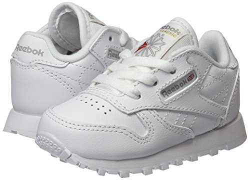 Reebok Classic Leather Zapatillas de trail running Niños, Marfil ( White 1), 21 EU