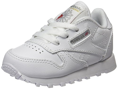 Reebok Classic Leather Zapatillas de trail running Niños, Marfil ( White 1), 21 EU