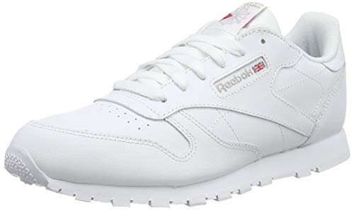 Reebok Classic Leather, Zapatillas de Trail Running para Niños, Blanco (White 0), 28 EU