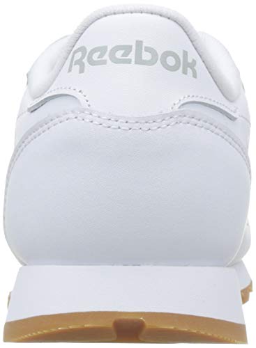 Reebok Classic Leather Zapatillas, Mujer, Blanco (Int-White / Gum), 37.5 EU