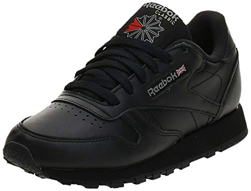 Reebok Classic Leather Zapatillas, Mujer, Negro (Int / Black), 37.5 EU