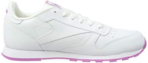 Reebok Classic Leather, Zapatillas para Mujer, Blanco (White Bs8044), 38 EU