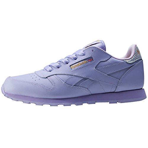 Reebok Classic Leather, Zapatillas Unisex Adulto, Morado (Purple Bd5543), 36.5 EU