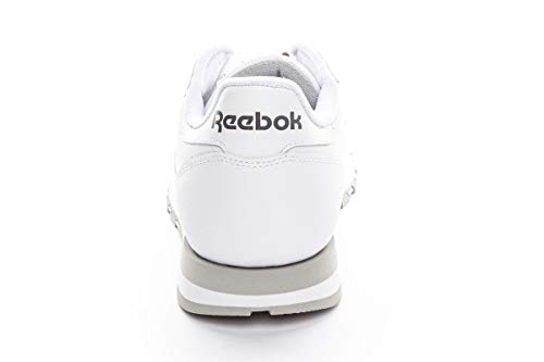 Reebok Classic Lthr 2214, Zapatillas de Trail Running para Hombre, Blanco (Intense White/Light Grey), 42.5 EU