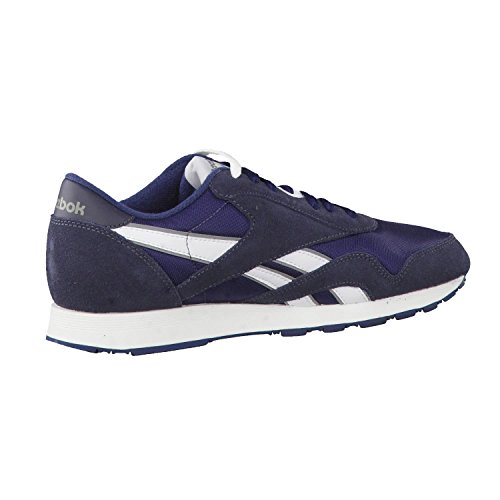 Reebok Classic Nylon Zapatilla de Running Hombre, Azul (Team Navy / Platinum), 41