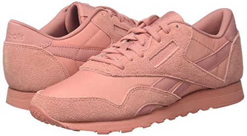 Reebok Classic Nylon, Zapatillas para Mujer, Rosa (Sandy Rose), 37 EU