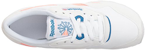 Reebok Classic Nylon, Zapatos para Senderismo para Mujer, Color Blanco Retro Digital Rosa, 35.5 EU