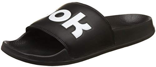 Reebok Classic Slide, Zapatos de Playa y Piscina Unisex Adulto, Negro (Splt/Black/White 000), 40.5 EU