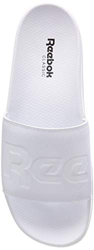 Reebok Classic Slide, Zapatos de Playa y Piscina Unisex Adulto, Weiss (White/Whit/Black 0), EU