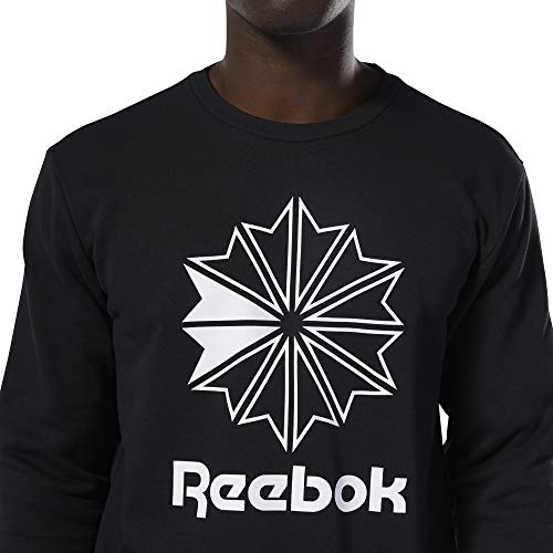 Reebok Classics 4061617594654 Sweater, Negro/Blanco, XS EU Mens