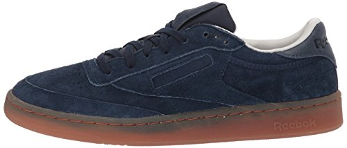 Reebok Club C 85 G Tenis para hombre, Azul (Azul marino Colegiado/Arena Piedra), 44 EU