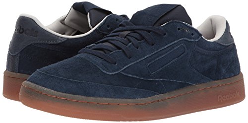 Reebok Club C 85 G Tenis para hombre, Azul (Azul marino Colegiado/Arena Piedra), 44 EU