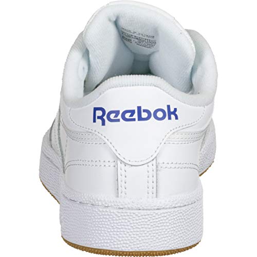 Reebok Club C 85, Zapatillas para Hombre, Blanco (INT White/Royal Gum), 40.5 EU
