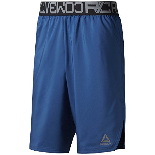 Reebok Combat Boxing Pantalón Corto, Hombre, Multicolor (bunblu), XS