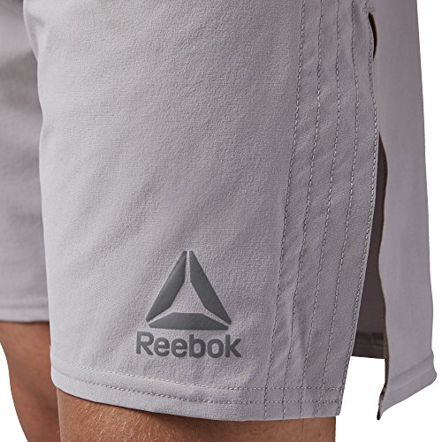 Reebok Combat Tech Woven Short Pantalón Corto, Hombre, Gris (powgry), XL