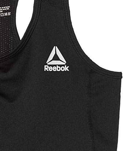 Reebok Cortney Camiseta, Mujer, Negro, XS