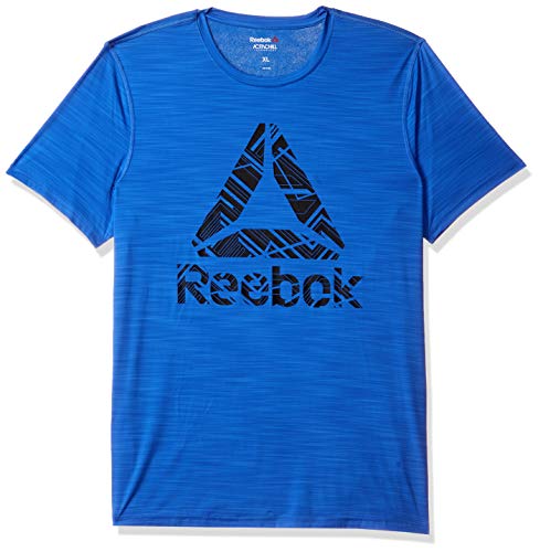 Reebok Crossfit activchill – Camiseta de entrenamiento de – azul, BQ3855, Bleu Bq3855, small