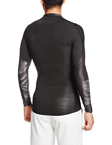 Reebok CrossFit - Camiseta de compresión para hombre, color negro, tamaño small