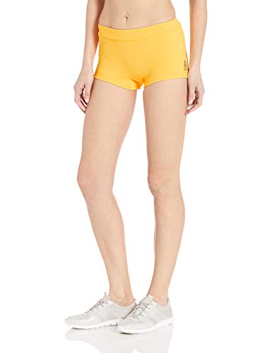 Reebok Crossfit Chase Short Corto para Mujer, Mujer, Pantalones Cortos, EMV07, Oro Solar, XXS