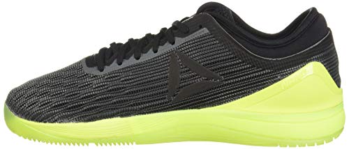 Reebok Crossfit Nano 8.0 Flexweave - Zapatillas de crossfit para hombre, Gris (Aleación/negro/amarillo solar.), 42 EU