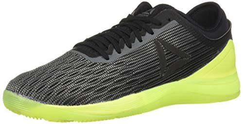 Reebok Crossfit Nano 8.0 Flexweave - Zapatillas de crossfit para hombre, Gris (Aleación/negro/amarillo solar.), 42 EU