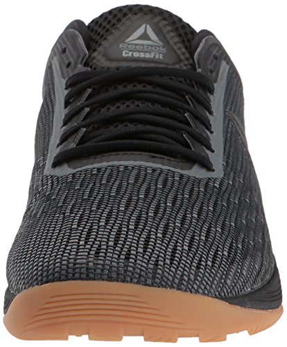 Reebok Crossfit Nano 8.0 Flexweave - Zapatillas de crossfit para hombre, Negro (negro/aleación/goma), 40 EU