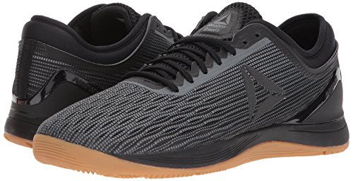 Reebok Crossfit Nano 8.0 Flexweave - Zapatillas de crossfit para hombre, Negro (negro/aleación/goma), 40 EU