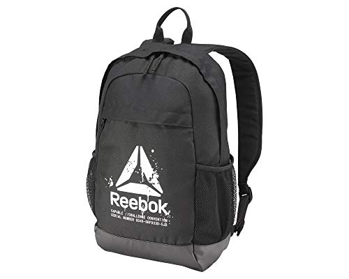 Reebok DA1261 Junior Motion TR BP Mochila Tipo Casual, 25 cm, 20 litros, Negro