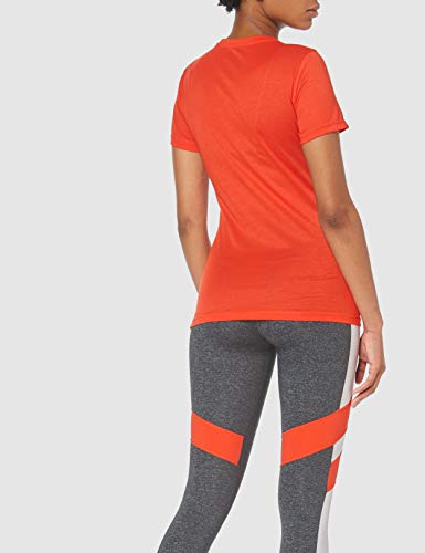 Reebok DH3711 M Camiseta, Mujer, Multicolor (carote)