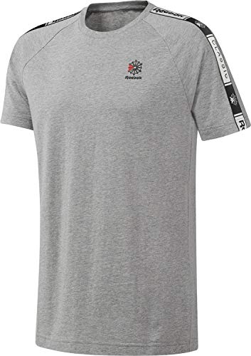 Reebok DT8146 Camiseta, Gris, XS para Hombre