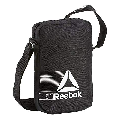 Reebok DU2976 - Bolso Bandolera, Negro, 45 cm