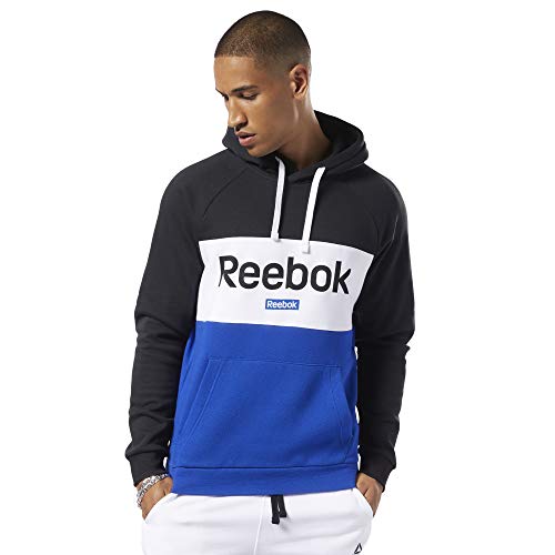 Reebok EJ9866 Sudadera, Hombre, Negro, M