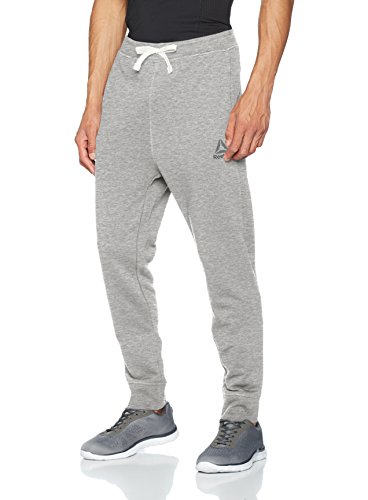 Reebok EL FT Cuff Pantalón, Hombre, Gris (brgrin), 2XL