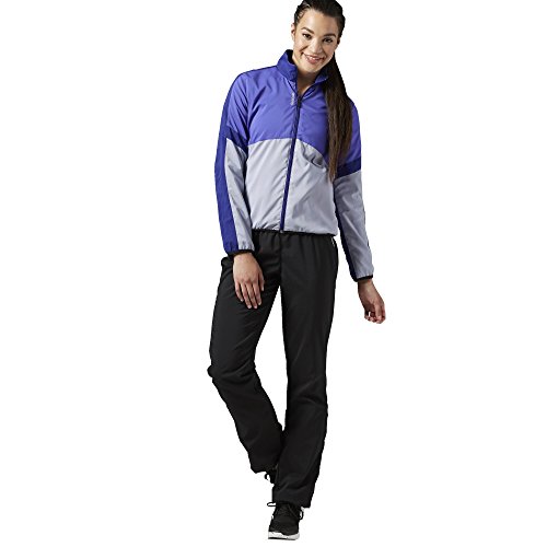 Reebok El TS WOV Suit Chándal, Mujer, Morado (PRPFOG/ULTPUR/Negro), M