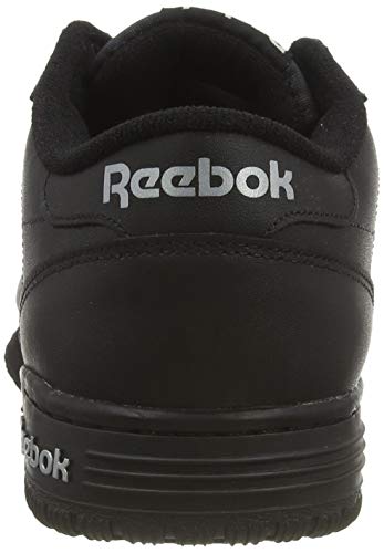 Reebok Exofit Lo Clean Logo, Zapatillas Para Hombre, Negro (AR3168_39 EU_Black/Silver/Silver), 45.5 EU