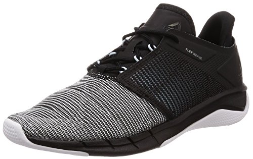 Reebok Fast Flexweave, Zapatillas de Trail Running para Mujer, Multicolor (Black/Dreamy Blue/White/Stark Grey 000), 36 EU