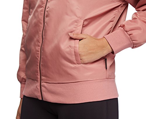 Reebok Favorite Bomber Chaqueta, Mujer, rosa (Sanros), S