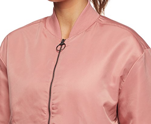 Reebok Favorite Bomber Chaqueta, Mujer, rosa (Sanros), S