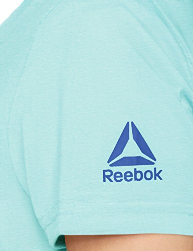 Reebok Fef Speedwick Camiseta, Mujer, Azul (blulag), L