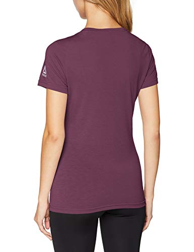 Reebok Fef Speedwick Camiseta, Mujer, urbvio, S