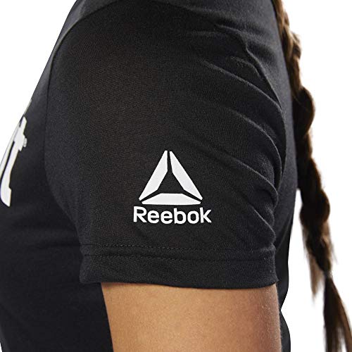 Reebok Fef Speedwick Camiseta, Sin género, Negro, M